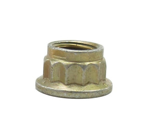 Mil-Spec Self-Locking Nut, NAS1804, 12 Pt Double Hex, Extended Washer, Cad-Plated Steel